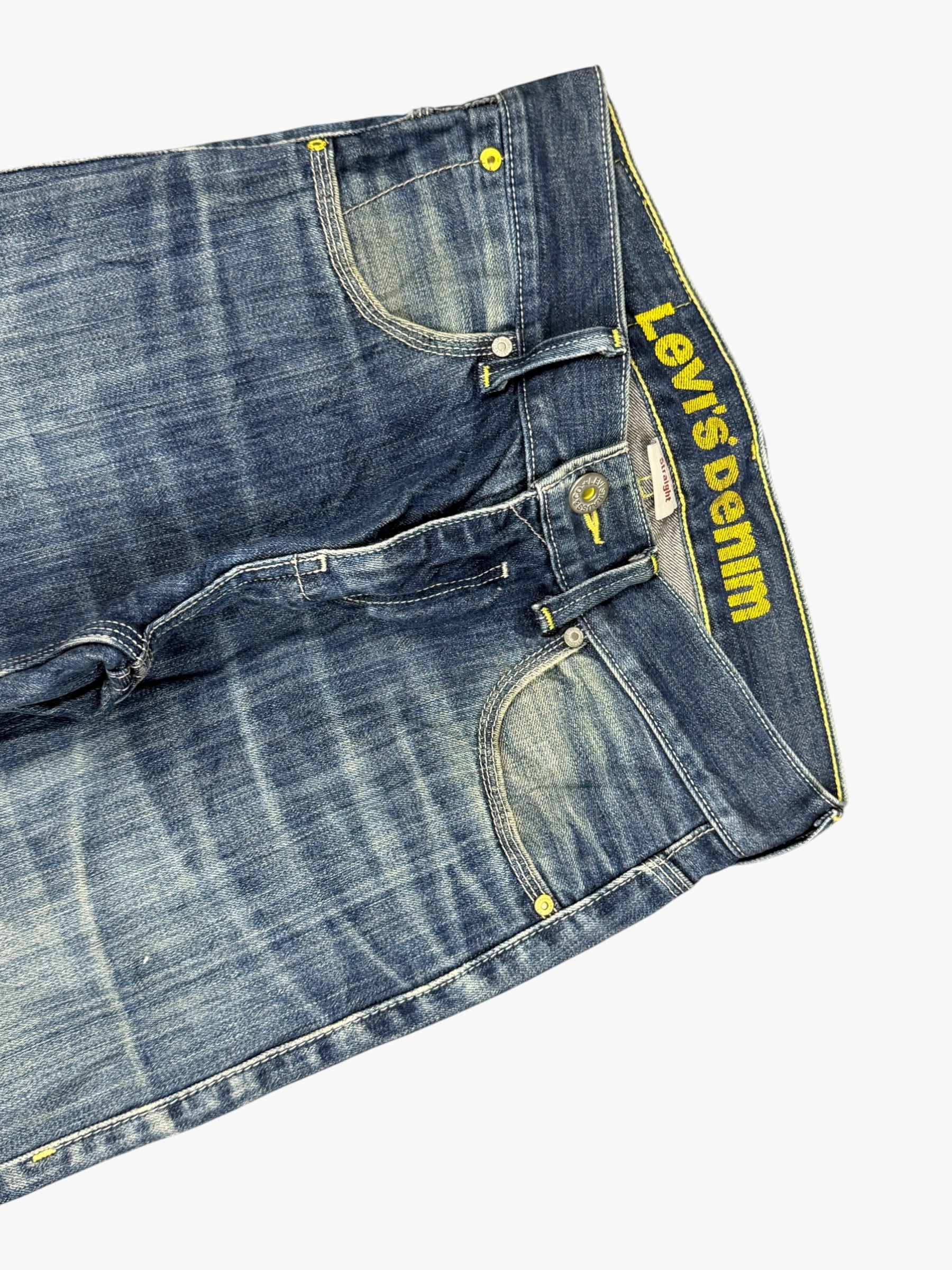 Levis Straight Washed (XS) / (W28)