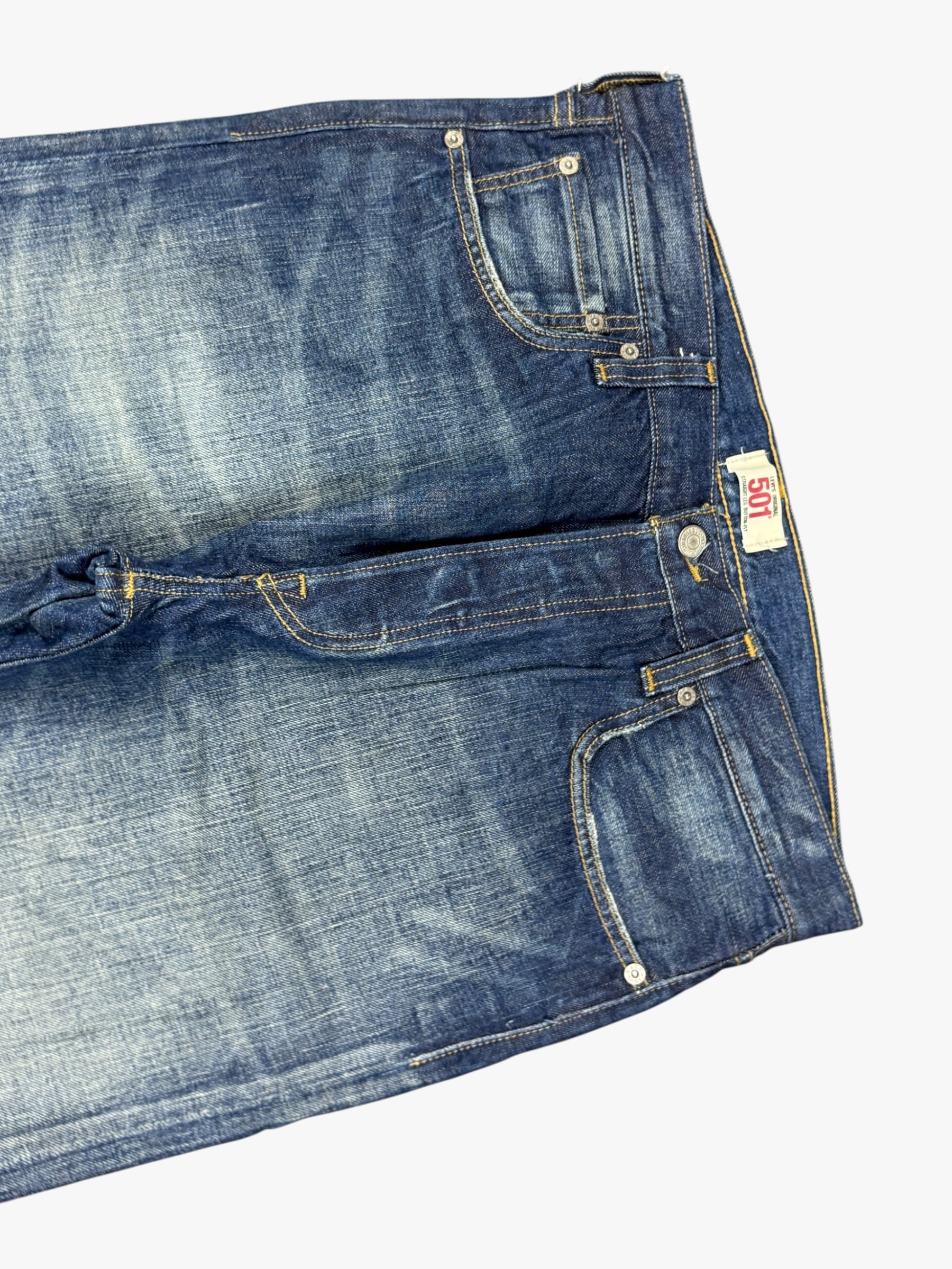 Levis Straight Washed (M)
