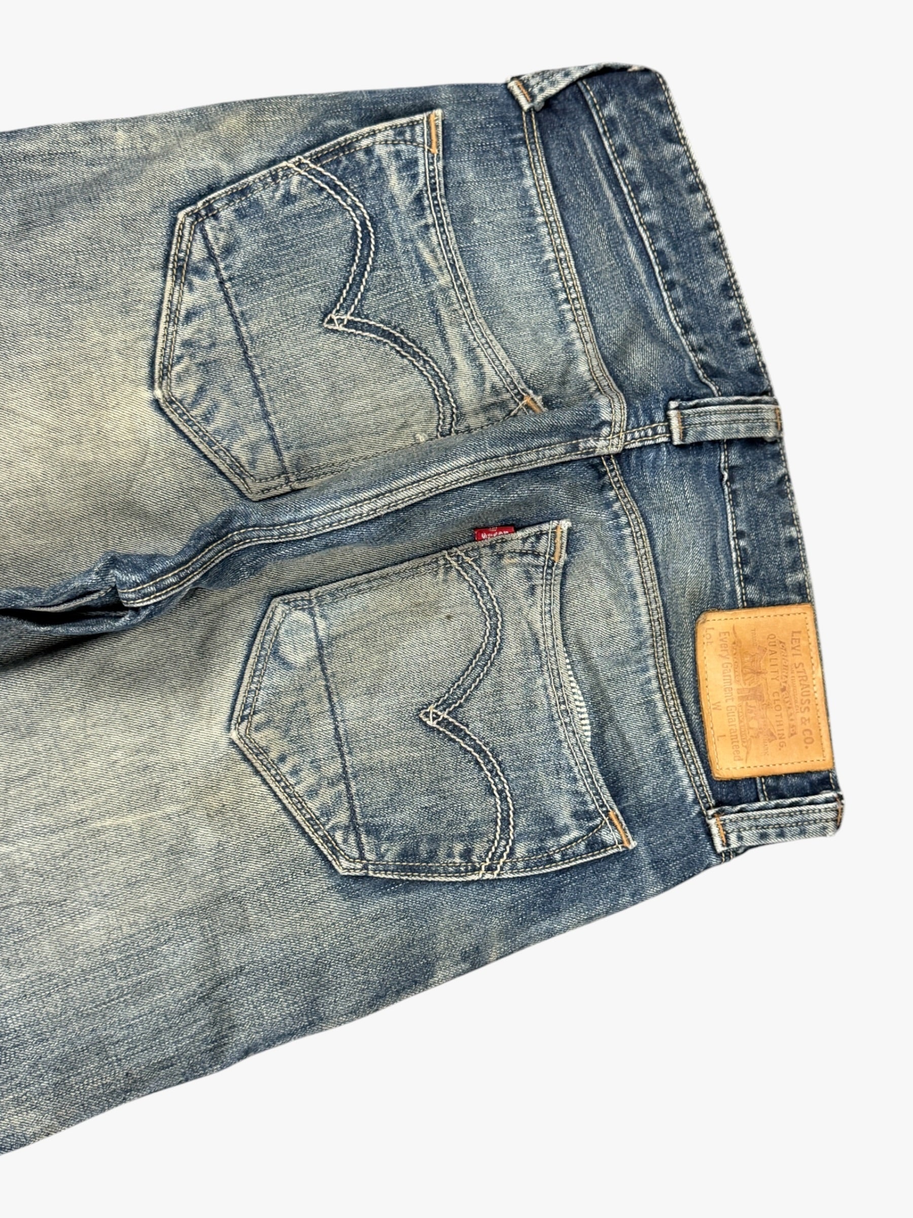 Levis Straight Washed (S)