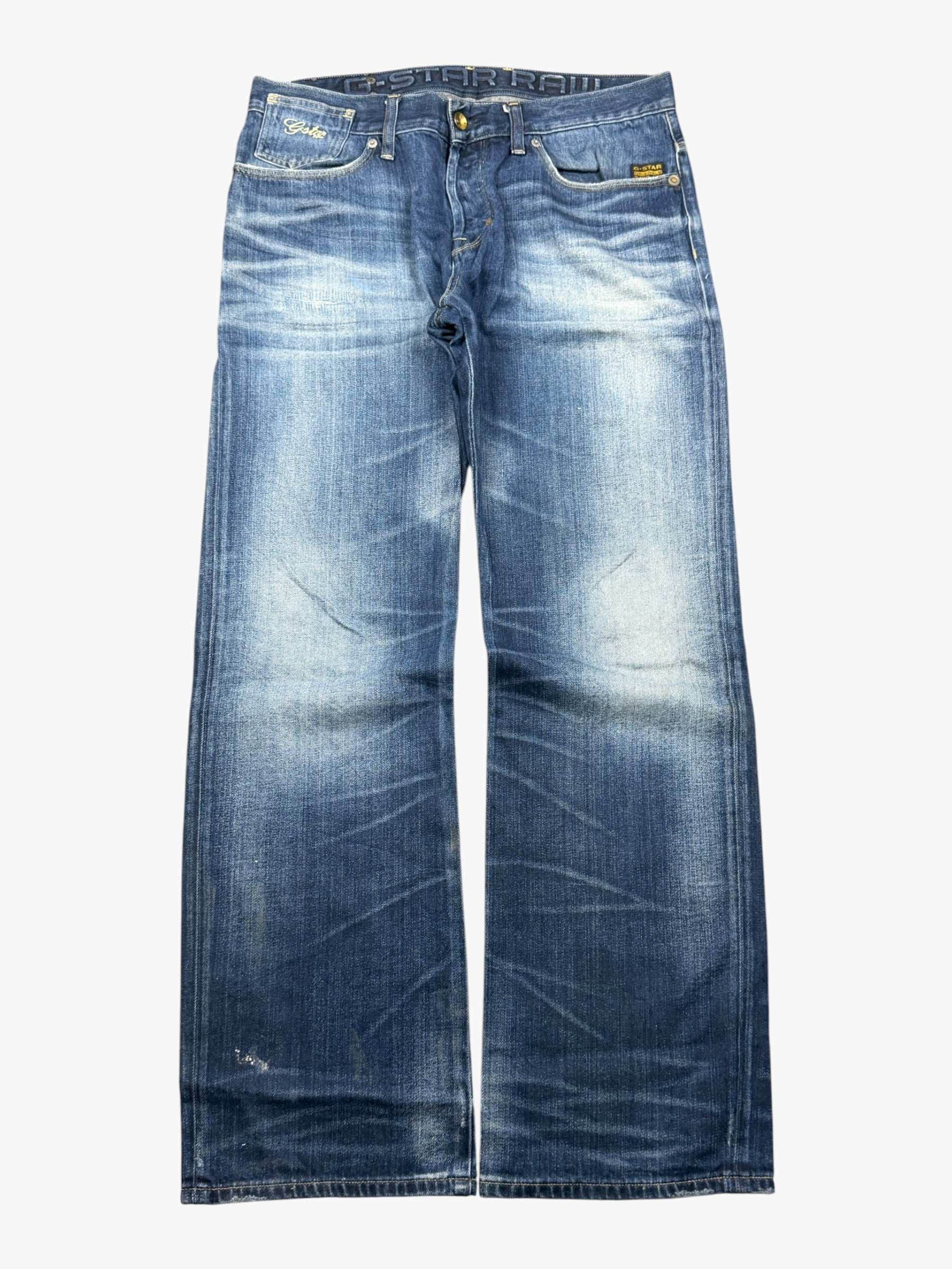 G-Star Straight Washed (M-L) / (W33)