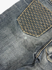 Japanese Straight Washed (XS)