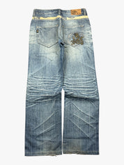Japanese Straight Washed (S-M)