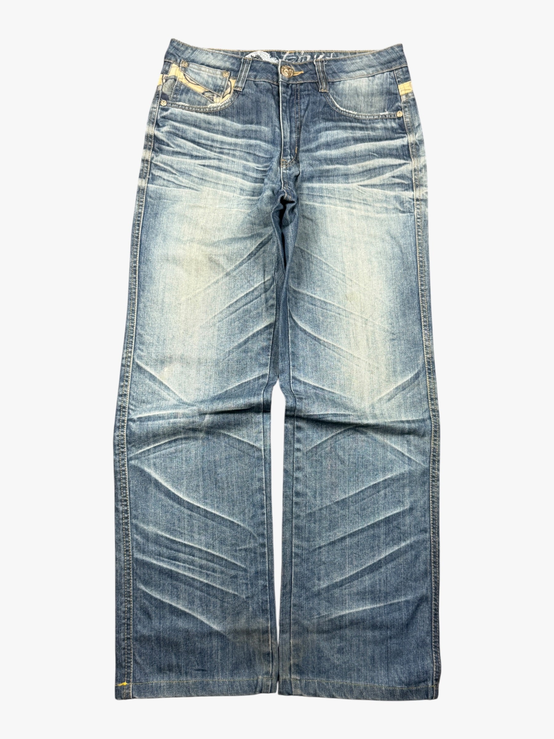 Japanese Straight Washed (S-M)