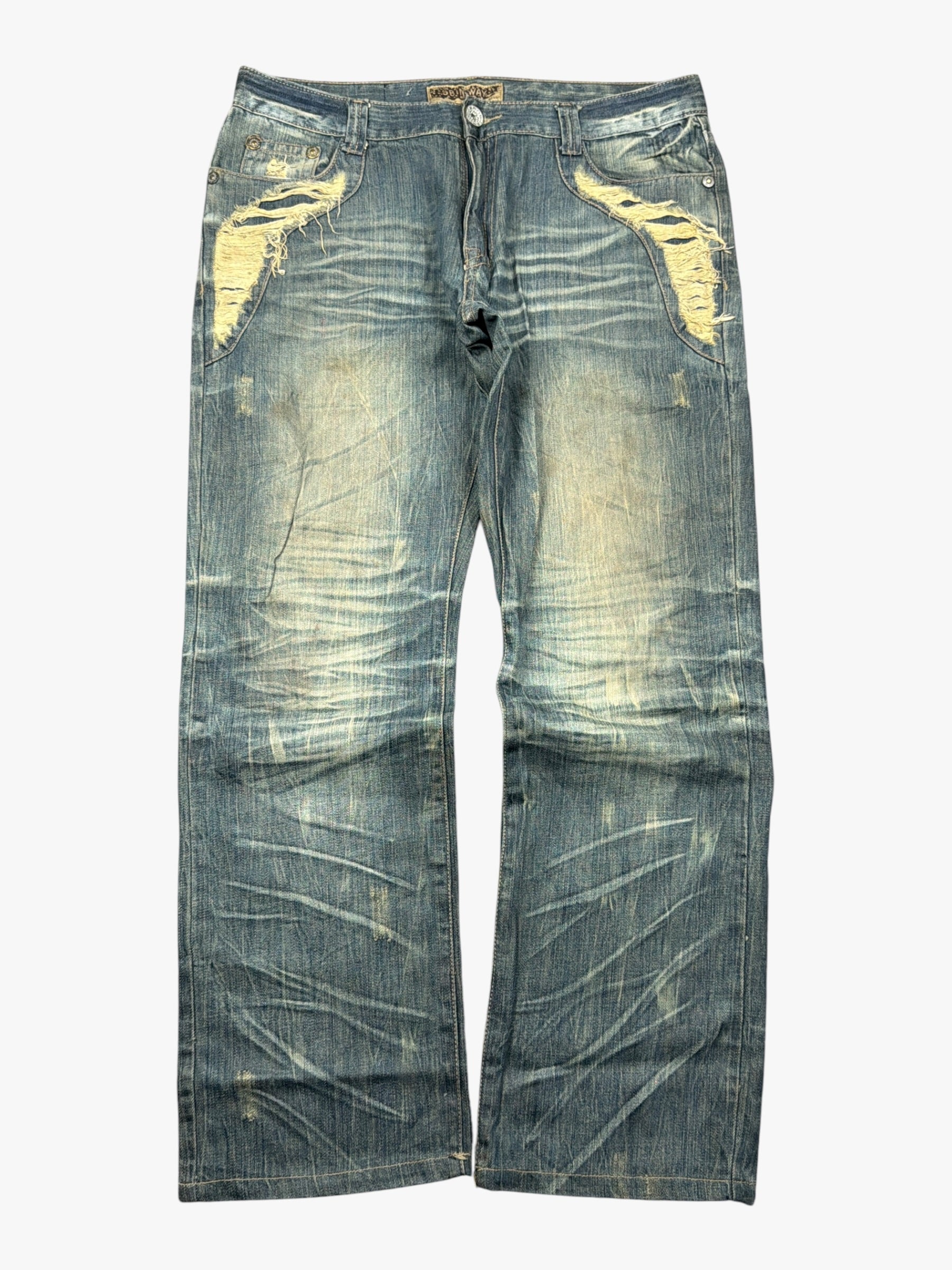 Washed Straight (M-L)