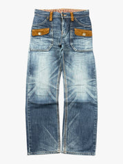 Japanese Straight Washed (XS-S)