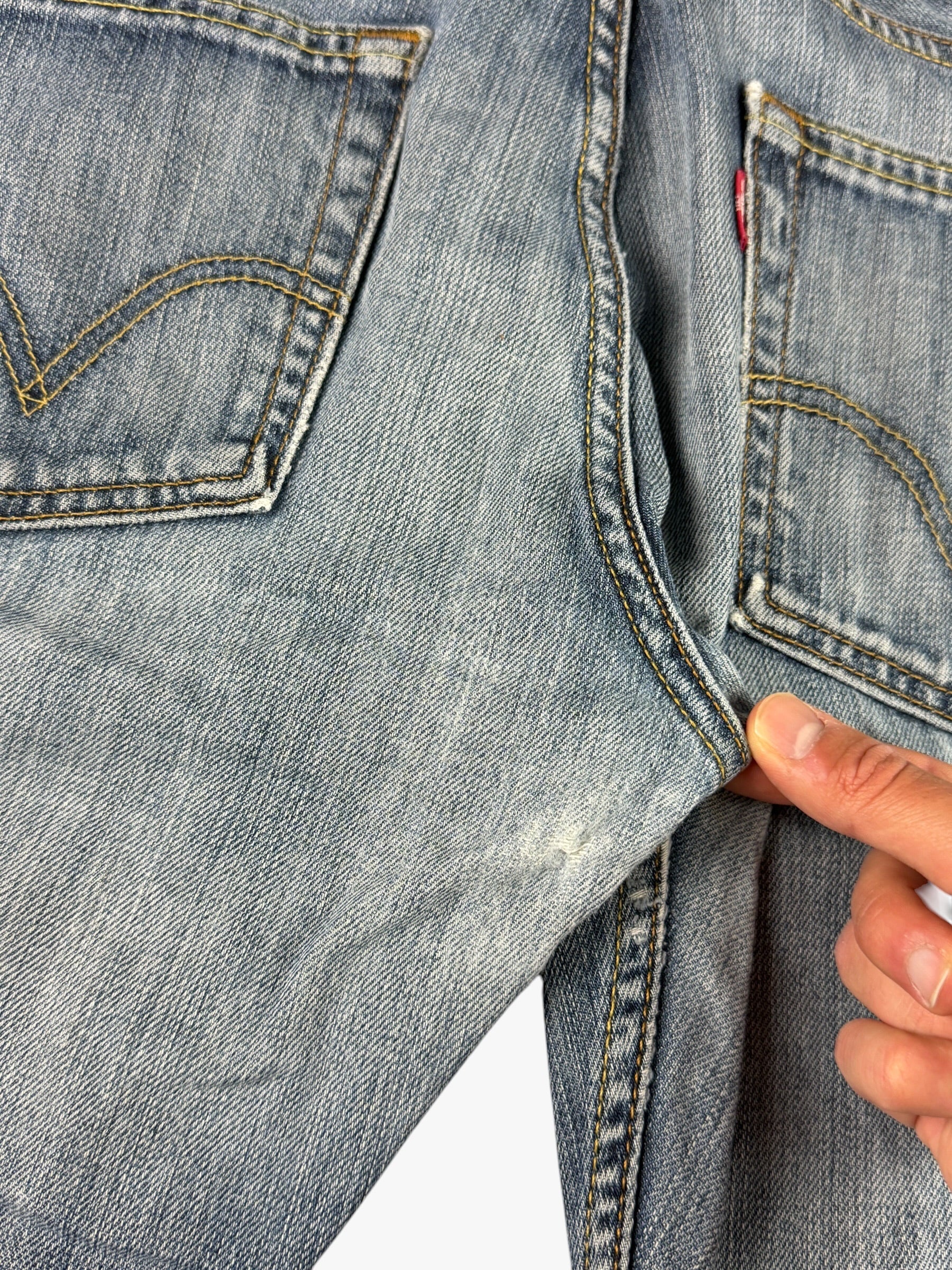 Levis Bootcut Washed (M) / (W32)