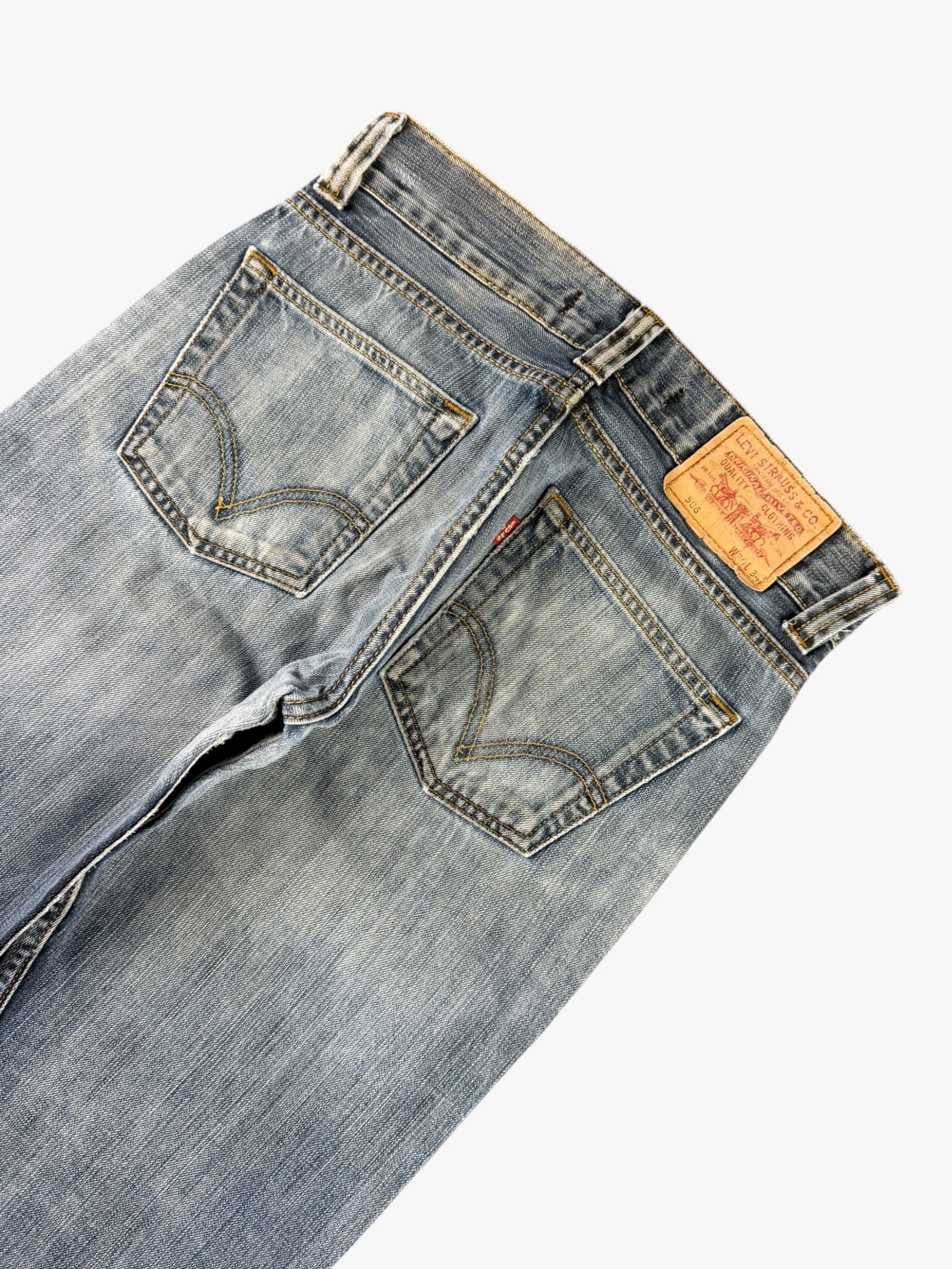 Levis Straight Washed (S) / (W30)