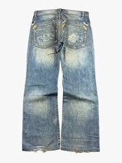 Washed Baggy (M) / (W32)