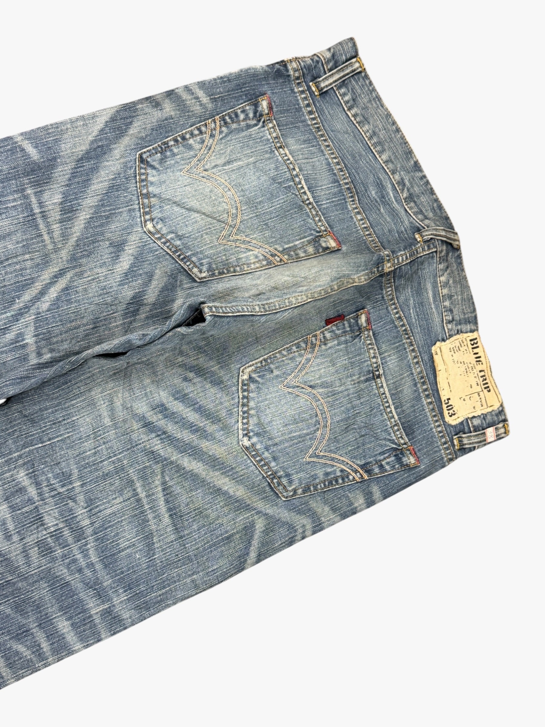 Japanese Straight Washed (L) / (W35)