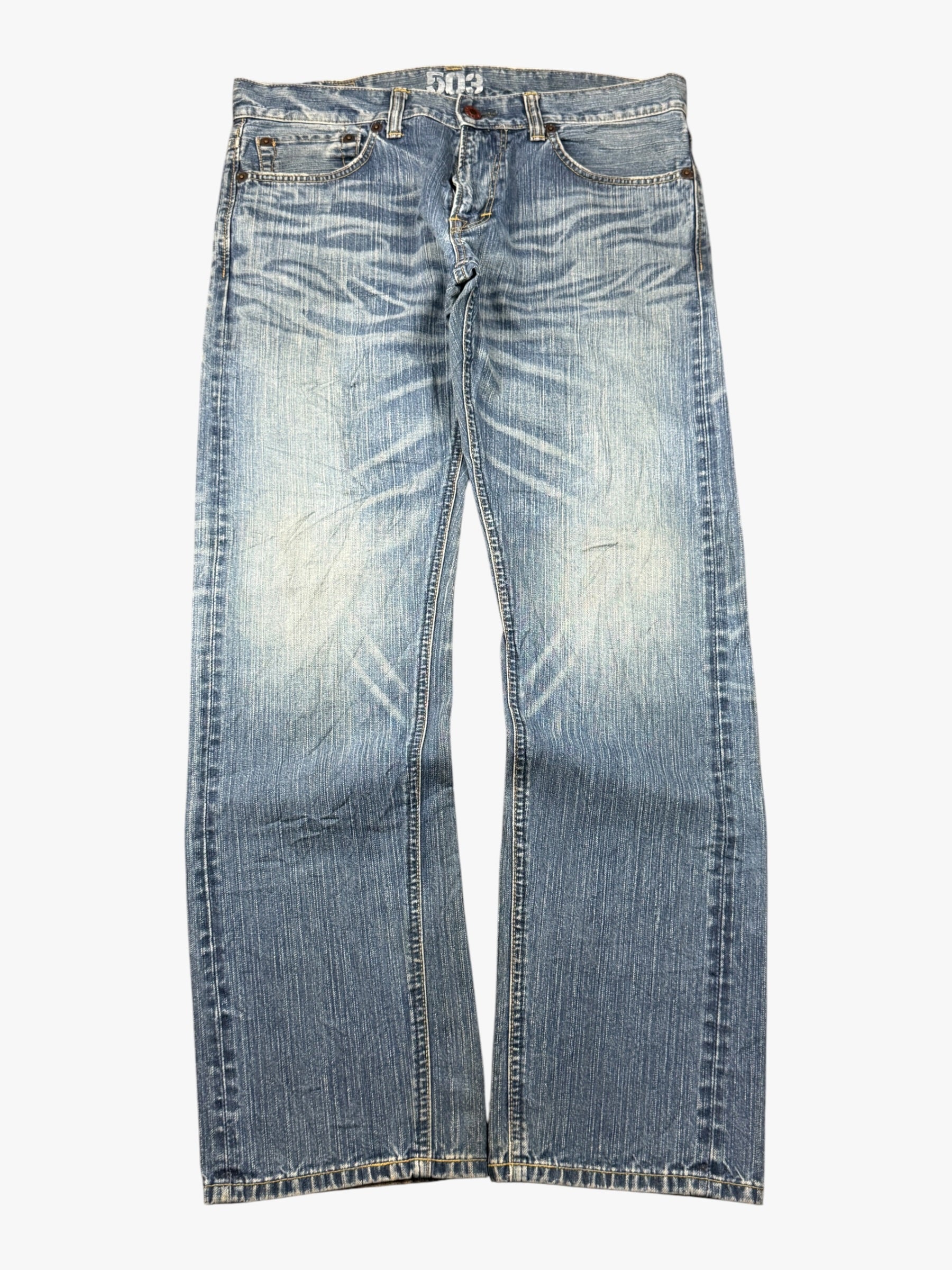 Japanese Straight Washed (L) / (W35)